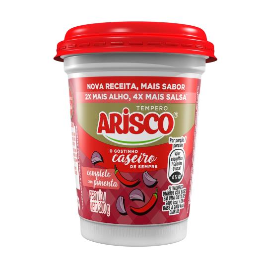 Tempero Com Pimenta Arisco 300 Gr.